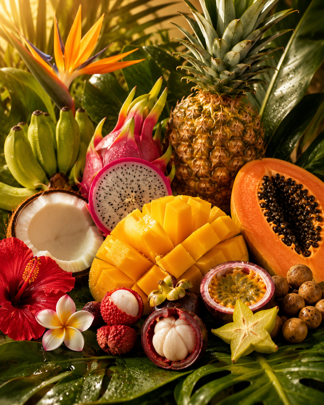 Curated Tropical Fruits